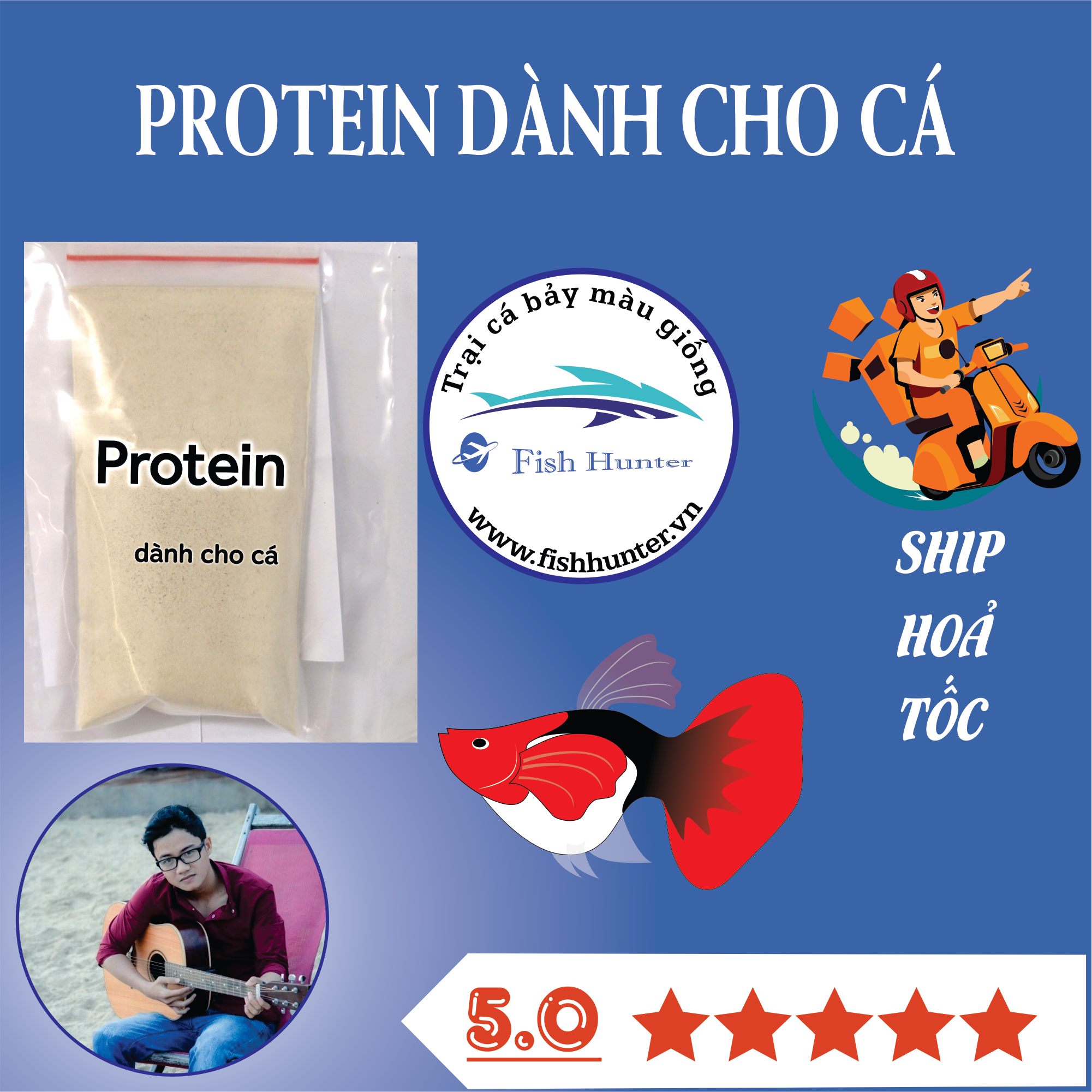 Thức ăn cá | Protein dành cho cá